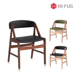하이퍼스 모카 원목 의자 / HFC-2105