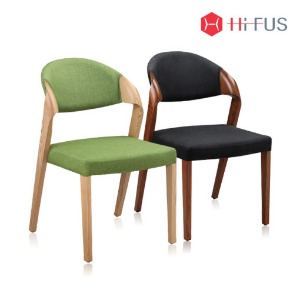 [하이퍼스] 아르첸 원목 패브릭 의자 / HFC-2041F