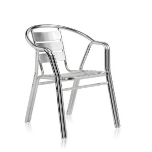 [하이퍼스] 리넨 더블라인 알루미늄 의자 / HFC-5606